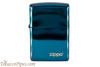 Zippo High Polish Sapphire Logo Lighter