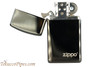 Zippo Slim High Polish Black Ice Pipe Lighter