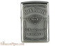Zippo Spirits Jack Daniels Pewter Emblem Chrome Lighter