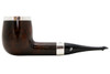 Peterson House Oak Billiard Silver Cap Tobacco Pipe PLIP Left