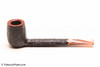Savinelli Roma Rustic 804 KS Lucite Stem Tobacco Pipe Left Side