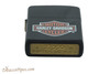 Zippo Harley Davidson Black Matte Logo Lighter Bottom