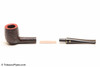 Savinelli Roma 109 Black Stem Tobacco Pipe Apart