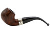 Peterson Aran 03 Nickel Band Tobacco Pipe Fishtail Left