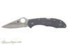 Spyderco Delica 4 Gray C11FPGY Folding Knife