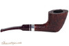 Savinelli Bacco Rustic Dark Brown 904 Tobacco Pipe Right Side