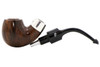 Peterson Deluxe System 12.5 Dark Smooth Tobacco Pipe PLIP Apart