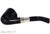 Peterson Ebony Spigot B10 Tobacco Pipe Fishtail Bottom