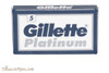 Gillette Platinum Double Edge Razor Blades