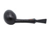 Bluebird Black Sandblasted Egg Tobacco Pipe Bottom