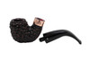 Peterson Christmas 2021 Sherlock Holmes Rusticated Baskerville Fishtail Tobacco Pipe Apart 