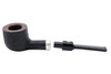 Barling Trafalgar Fossil 1813 Sandblasted Tobacco Pipe Apart 