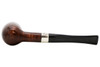 Peterson Aran 15 Nickel Band Tobacco Pipe Fishtail Bottom