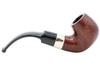 Peterson Aran Smooth Nickel Mounted 230 Fishtail Tobacco Pipe Right Side