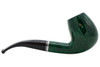 Chacom Exquise Green Bent Brandy Tobacco Pipe Right Side