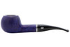 Chacom Exquise Mat Blue Bent Apple Tobacco Pipe