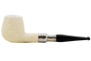 Barling 1812 Ivory Meerschaum Rustic Tobacco Pipe 101-4650 Left