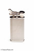 Kiribi Kabuto Silver Satin Pipe Lighter Front