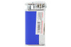 Vertigo Puffer Pipe Lighter - Blue/Chrome Back