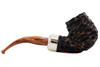 Peterson Derry Rusticated XL90 Fishtail Tobacco Pipe Right