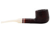 Savinelli Avorio Rustic Brown 121KS Tobacco Pipe Right Side