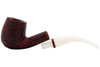 Savinelli Avorio Rustic Brown 606KS Tobacco Pipe Apart 
