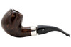 Peterson Deluxe System Dark Smooth B42 P-LIP Tobacco Pipe Left