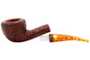 Savinelli Miele Brown Rustic 316KS Tobacco Pipe Apart 