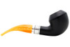 Rattray's Monarch 178 Black Smooth Tobacco Pipe Right