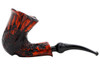 Nording Rustic #4 Freehand Tobacco Pipe 101-6783 Left