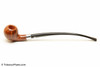 Chacom Churchwarden F3 Smooth Tobacco Pipe Left Side