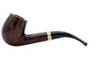 Savinelli Oscar Smooth Brown 670KS Tobacco Pipe Left