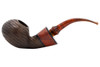 Davorin Denovic Pot XL Sandblast Tobacco Pipe 101-7589 Left