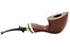 Davorin Denovic Dalmatian Boat L Sandblast Tobacco Pipe 101-7598 Right