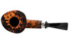 Nording Freehand Silver #4 Tobacco Pipe 101-7915 Top