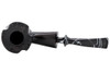 Nording Black Smooth Tobacco Pipe 101-8024 Top