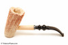 Missouri Meerschaum Freehand Natural Corncob Tobacco Pipe Left Side