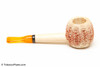 Missouri Meerschaum Morgan Gold Stem Corncob Tobacco Pipe Right Side