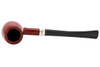 Peterson Junior Terracotta Silver Mounted Canted Apple Fishtail Tobacco Pipe Top