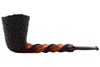 Northern Briars Bespoke Helix Shank Dublin G4 Tobacco Pipe 101-8739 Left
