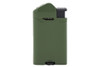 Vertigo Page Flat Flame Torch Cigar Lighter - Military Green Right Side