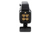 Vertigo Conquistador Quad Torch Cigar Lighter - Black Top