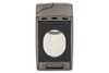 Vertigo Sickle Twin Torch Cigar Lighter - Gunmetal Back