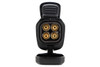 Vertigo Renegade Quad Torch Cigar Lighter - Black Top