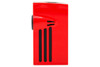 Lotus Orion Twin Pinpoint Torch Flame Lighter - Red/Black Back