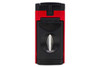 
Lotus Duke V-Cutter Triple Pinpoint Torch Flame Lighter - Red Back
