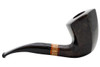 Molina Zebrano Black Smooth 104 Tobacco Pipe - Bent Panel Right