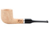 Molina Barasso 104 Sandblast Natural Tobacco Pipe - Dublin Left