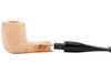 Molina Barasso 110 Sandblast Natural Tobacco Pipe - Billiard Apart