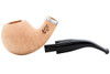 Molina Barasso 102 Smooth Natural Tobacco Pipe - Bent Apple Apart